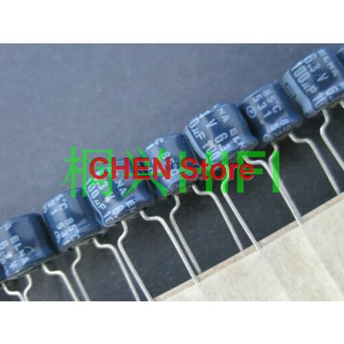 20PCS/50PCS Brand New ELNA RC3 6.3V100UF 6X5MM audio electrolytic capacitor 100uf 6.3v Ultra small volume Original 100uF/6.3V