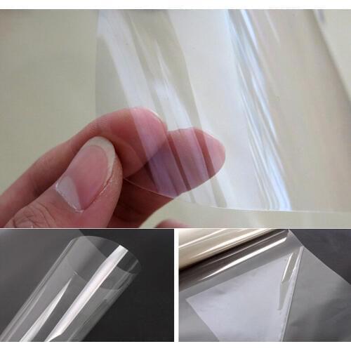 Sunice 0.9x5m 2mil High Glossy Transparent furniture protective film marble solid wood desktop protective film self adhesive