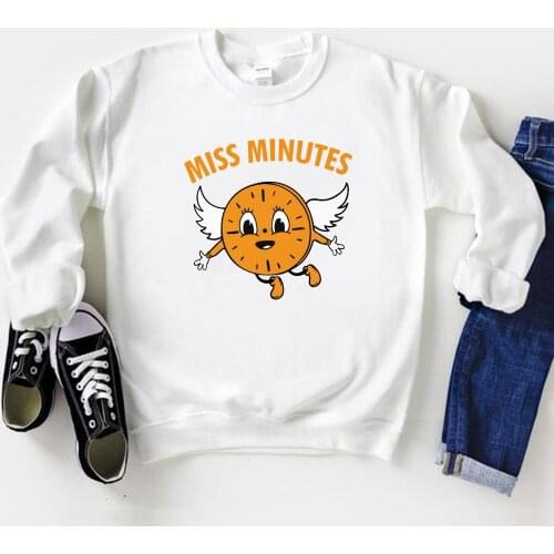 Miss Minutes Sweatshirt TVA Hoodie Funny Vintage Loki Miss Minutes Graphic Sweatshirt MCU Loki TV Show Inspired Superhero Tops