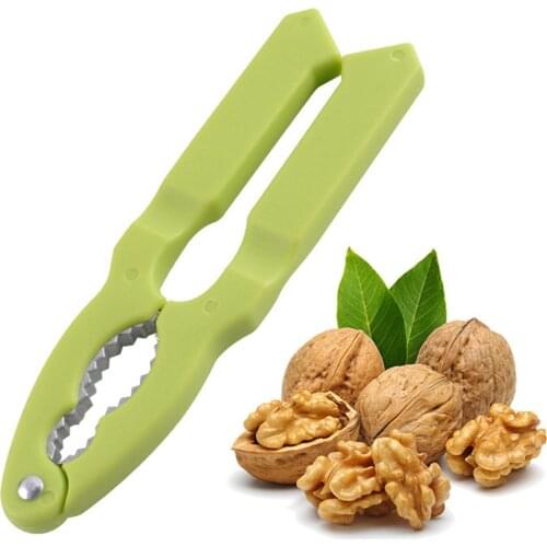 Creative Nut Cracker Portable Nut Cracker Kitchen Gadgets Tool Sheller Walnut Opener Plier Metal Opener Nutcracker Kitchen Tools
