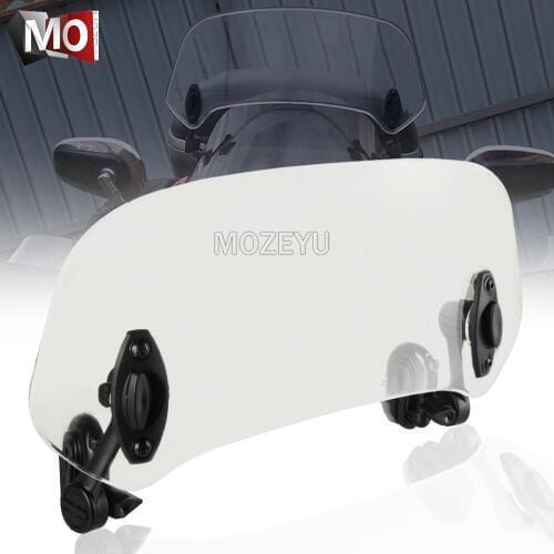 Motorcycle Windshield Extension Spoiler Windscreen Air Deflector For Honda CB900F Hornet 900 CB919 CBF1000/A CBF 125 500 600
