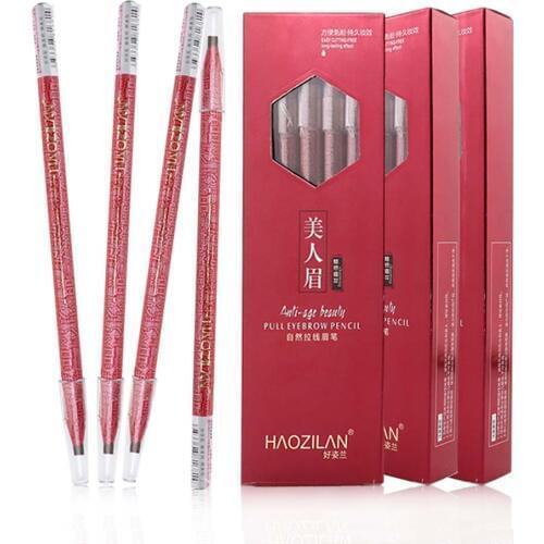 High Quality Long-Lasting Water proof Eyebrow Pencil Pull Roll Paper Eyebrow Pencil Permanent Makeup Tattoo Beauty Tools
