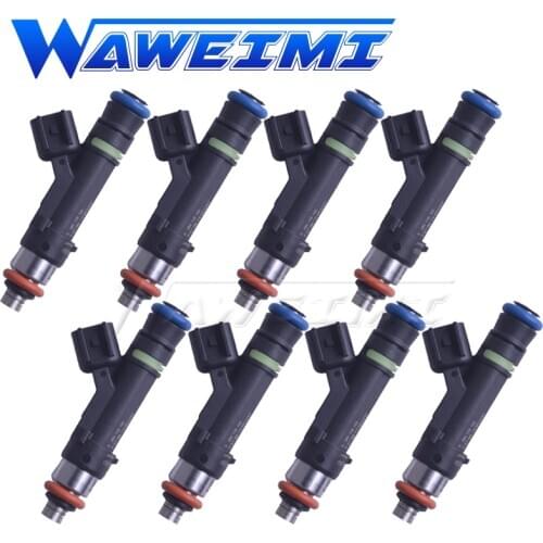 WAWEIMI 8 Pieces Fuel Injector OE 0280158165 280cc For Marine 4.3L 5.0L 5.7L 6.2L For MerCruiser &Volvo Penta 5.7L