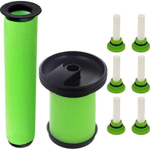 Green Washable Filters Fresheners for Gtech System K9 AirRam MK2 K9 Multi MK2 K9 Cordless Vacuum Cleaner
