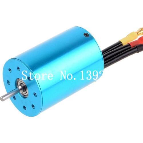 1 pcs 107051 ( 03302 ) Brushless 540 Motor 3300 KV for RC HSP EP Car 2s-3s Lipo 1/10 Buggy Truck Drifting Flying Fish
