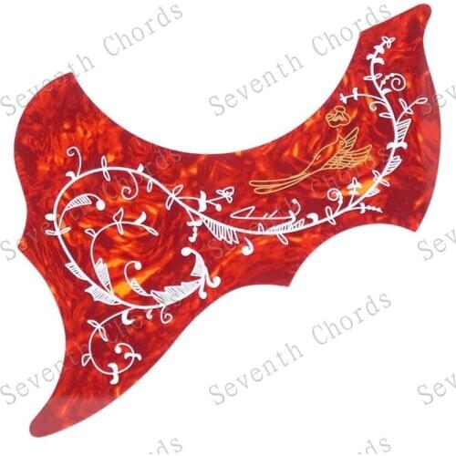 1pcs Solid Durable Hummingbird Style 41' Acoustic Guitar Shield Pickguard Protector Guitar accessories Parts Wholesales