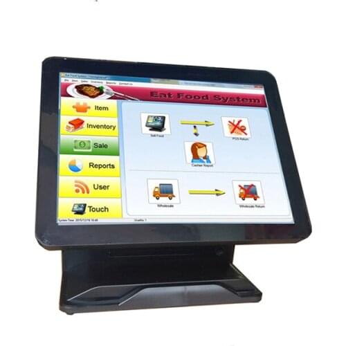 15 Inch Pos System factory price cash register touch screen pos all in one for supermarket