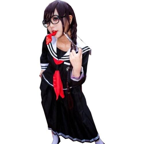 2020 Danganronpa Dangan-Ronpa 2 Fukawa Toko Cosplay Costume School Uniform costume