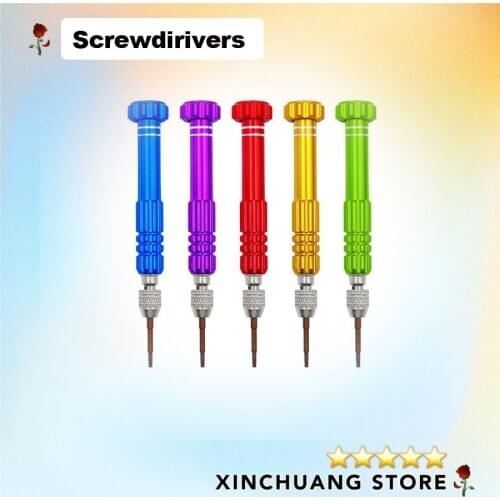 5 in1 Multi-Bit Screwdriver Tool Set for various digital device repairs