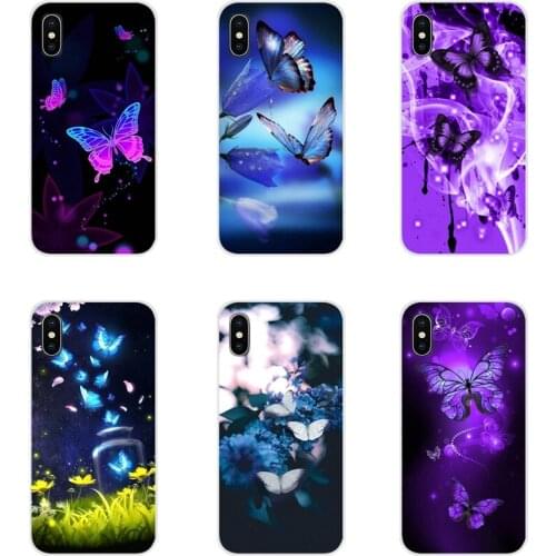 Accessories Phone Cases Covers For Motorola Moto X4 E4 E5 G5 G5S G6 Z Z2 Z3 G G2 G3 C Play Plus Cute Butterfly Flower