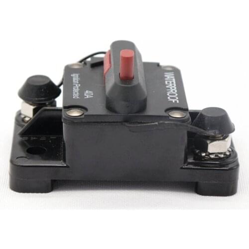 F433 Circuit Breaker Surge Protector Waterproof Flush-Mount Switchable With Manual Reset for Car Truck Boat