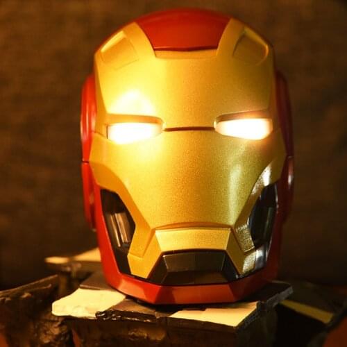 Wireless Bluetooth Iron Man Speaker Soundbar Bass Cartoon Gift Portable With TF FM For Iphone Computer Xiaomi Toys Loudspeaker