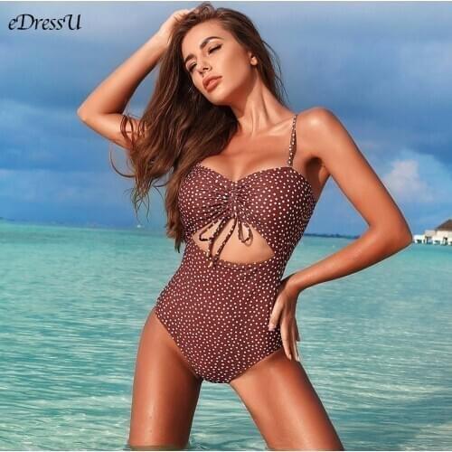 EDressU Polka Dot Swimwear