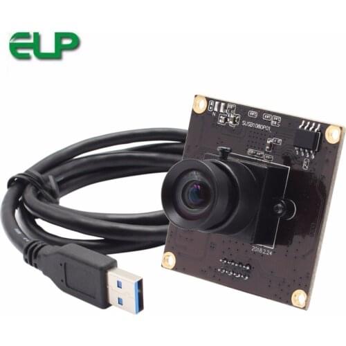 ELP 2MP Sony IMX291 Plug and play USB 3.0 CMOS machine vision camera with no distortion lens Camera Module for medical equipment