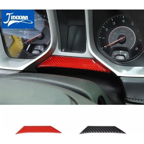 JIDIXIAN Car Dashboard Under Decoration Cover Stickers for Chevrolet Camaro 2012 2013 2014 2015 Interior Accessories