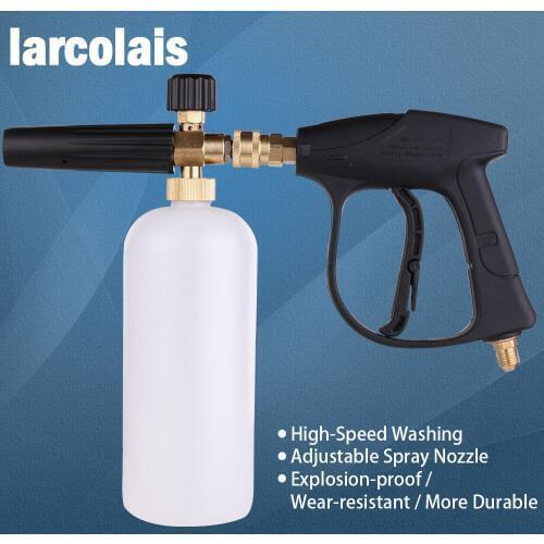 Car WaCar-Styling Foam Gun Car Wash Pressure Washer Jet Wash Quick Release Adjustable Snow Foam Lance Foam Cannon tools