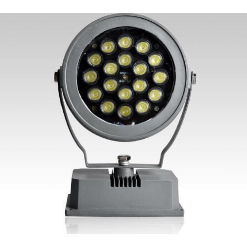 Color changing outdoor led flood light for Outdoor building decoration 18w 1800lm 85-265V IP65
