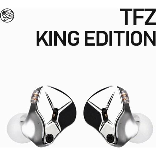 TFZ KING EDITION Dynamic In Ear HIFI Monitors Headphones Wired Earphones Metal Bass Noise Cancelling Earbuds Detachable Cable