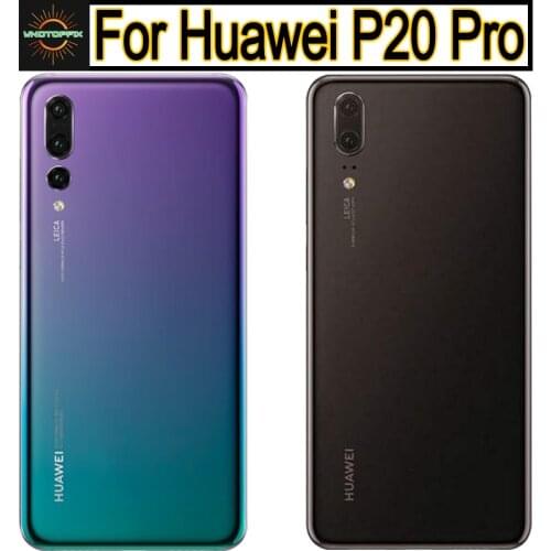 Original New Glass Rear Housing For Huawei P20 Pro Battery Cover Back Case Door P20 Pro Back Cover CLT-AL01 clt-l29 Back Cover