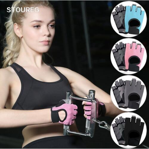 Professional Gym Fitness Gloves Weight Lifting Gloves Women Men Crossfit Workout Bodybuilding Gloves Half Finger Hand Protector