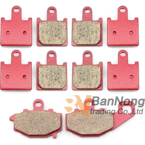 For KAWASAKI Ninja ZX6R ZX600R Energy ZX600P ZX600 ZX 600 R P 2007 2008 2009 2010 2011 2012 Motorcycle Front Rear Brake Pads