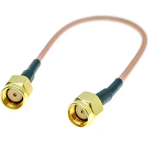 RP-SMA Male to RPSMA Male RF Jumper pigtail Cable RG316 Coax Connector