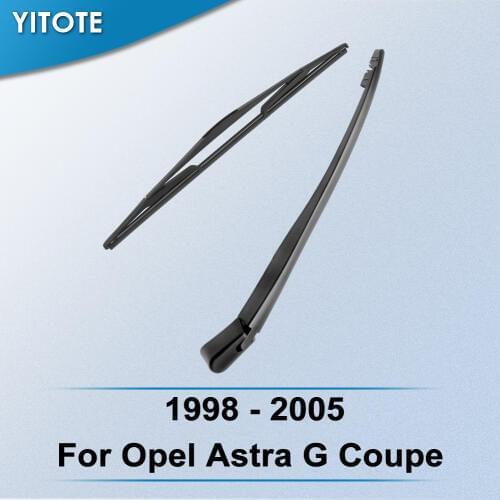 YITOTE Rear Wiper & Arm for Opel Astra G Coupe 1998 1999 2000 2001 2002 2003 2004 2005