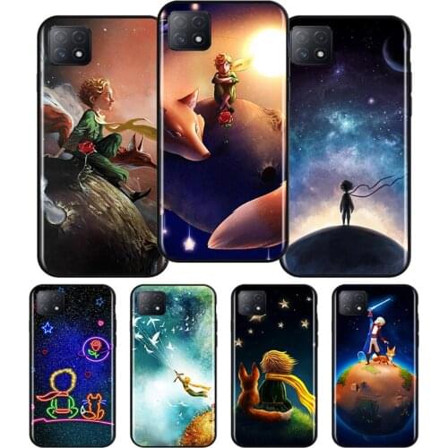 Cute Anime Little Prince Silicone For OPPO AX7 A1K A94 A93 A92S A73 A72 A53S A52 A32 A31 A12E A11X A9 A5 2020 Soft Phone Case