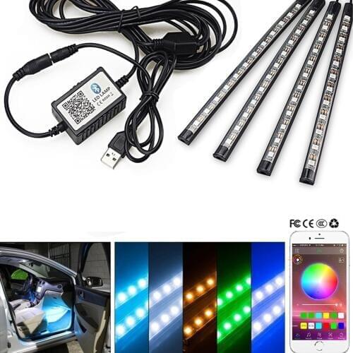 Car Interior LED Decorative Lights For Opel Astra H J G Corsa D C Insignia Vectra B Zafira Mokka Meriva Vivaro Antara Omega