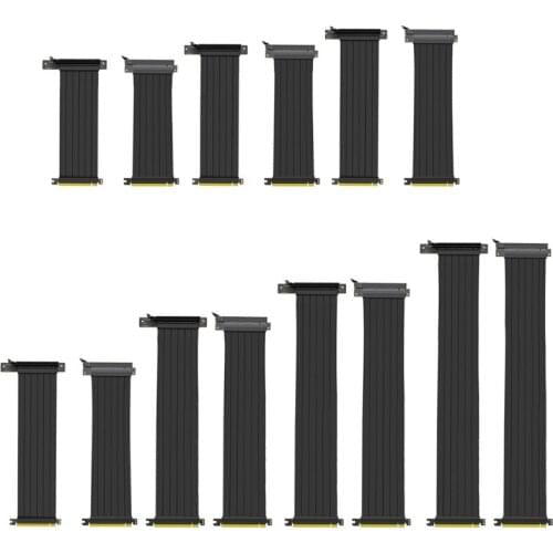 Full Speed 3.0 PCIE X16 Riser Cable Graphics Card Extension Cable PCI Express Riser Shielded Extender for GPU Vertical