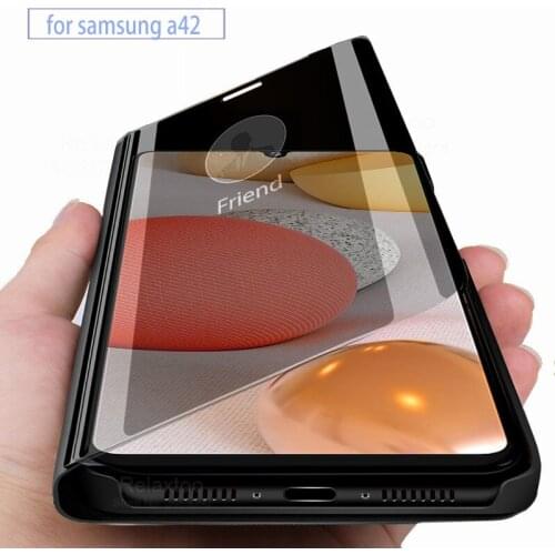 A42 case smart mirror phone case for samsung a42 a 42 cover for Samsung samsong Galaxy a42 42a SM-A426B/DS samsunga42 Case