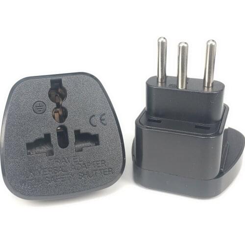 16A Universal Swiss Plug Adapter EU European US UK To 3 Pin Switzerland Travel Adapter Power Charger Electronica Socket Outlet