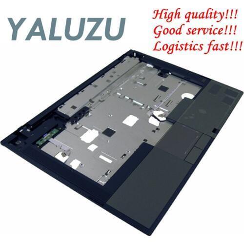 YALUZU NEW for DELL Latitude E5410 Palmrest & Touchpad JCYPM Laptop Palmrest Cover Upper Case Keyboard Bezel Touchpad Assembly