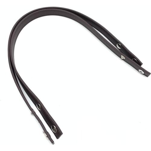 1 pair 60.5 cm Pu leather belt for handbag handles for bag carrier take accessary