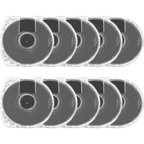 10pcs UMD Box Clear Disk Storage Box Containers Special For PSP 2000/3000
