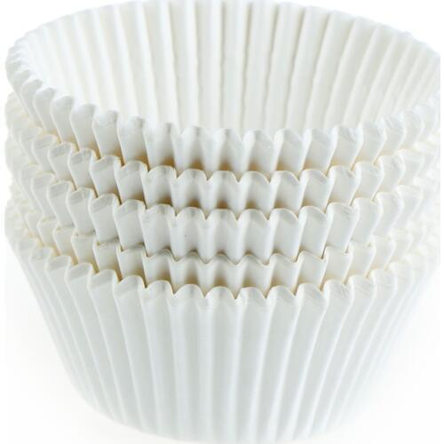 100Pcs/Lot Pure White Cupcake Liners Food Grade Paper Cup Cake Baking Cup Muffin Kitchen Cupcake Cases Cake Molds