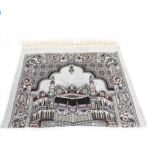 70*110cm Islamic Muslim Prayer Mats Carpets Salat Musallah Praying Rug Tapis Carpet