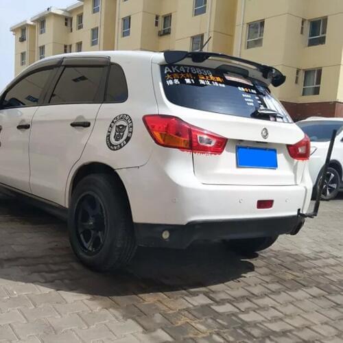 2013 2014 2015 2016 2017 2018 Big spoiler for mitsubishi ASX spoiler High quality ABS rear spoiler by paint primer or DIY color