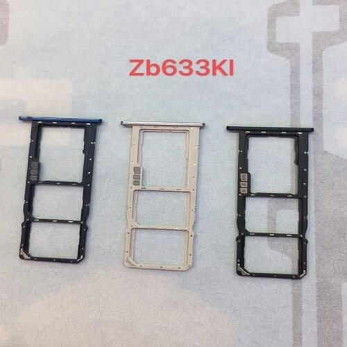 Sim Card Slot Tray Holder For ASUS Zenfone Max (M2) ZB633kl Sim Card Adapter Replacement Part