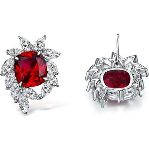 Designer Fashion 925 Sterling Silver Jewelry 3A Cubic Zirconia Party Earring