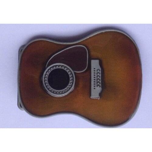 Guitar Body Belt BuckleJF-BY260 suitable for 4cm wideth belt with continous stock free shipping