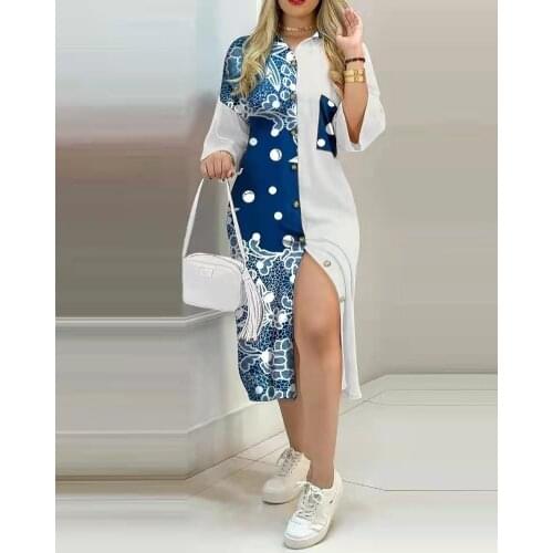 Happy Time Fashionable Shirt Dresses