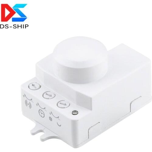 5.8G Microwave Radar Detector Intelligent Energy-saving Control Radar Sensor Induction Switch Adjustable Delay Switch Household