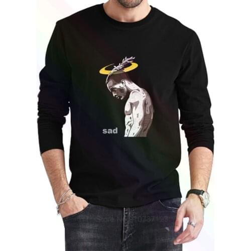 Miss Rip Xxxtentacion 1998-2019 Punk Sad Boy T-Shirt 2021 Newest Summer Mens Long Sleeve Popular Tees Shirt Tops Novel Unisex