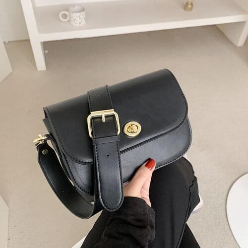 New Crossbody Bags for Women Messenger Bags for Girls Sac A Main Female Leather Shoulder Bag Whith Purse Vintage Handbag Femme