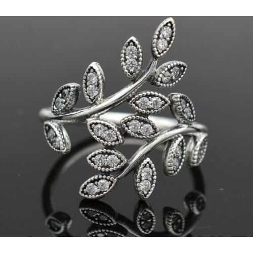 New 925 Sterling Silver Can Adjust The Size Ring Authentic Fashion Ring Tree Of Life For Women Wedding Ring Fine Lady Jewelry