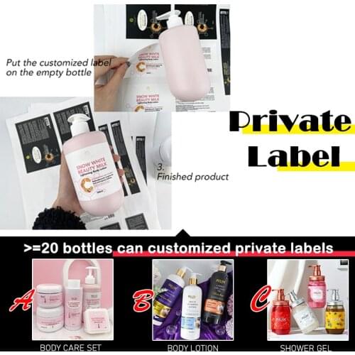 OEM Private Label Lightening Body Lotion Brightening Soap Moisturizing Cream Skin Care Set