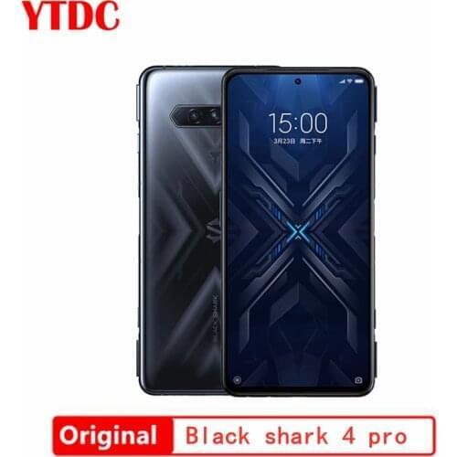 Original New Official Black Shark 4 Pro 5G Cell Phone Snapdragon888 6.67'' AMOLED 120W Dash Charge 144Hz 4500Mah NFC 64MP Camera