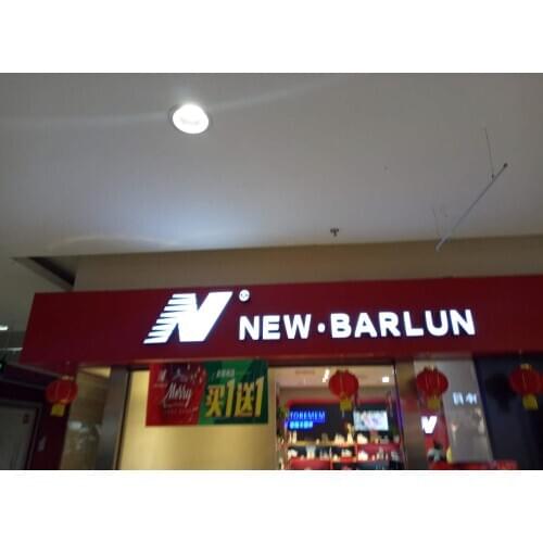 LED Channel Letter Sign, Customized Colors/Fonts, Backlit Sign Letter