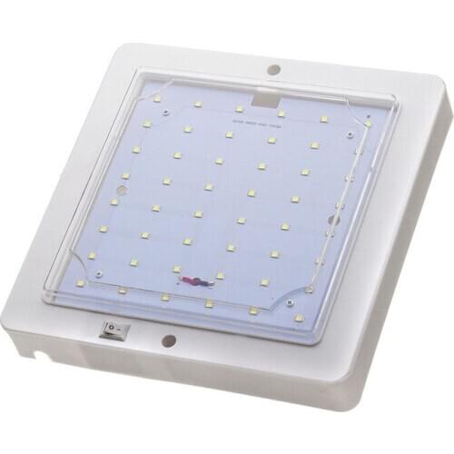 RV LED Interior Roof Light For Caravan Motorhome Camper Van Boat 10W 6000K White